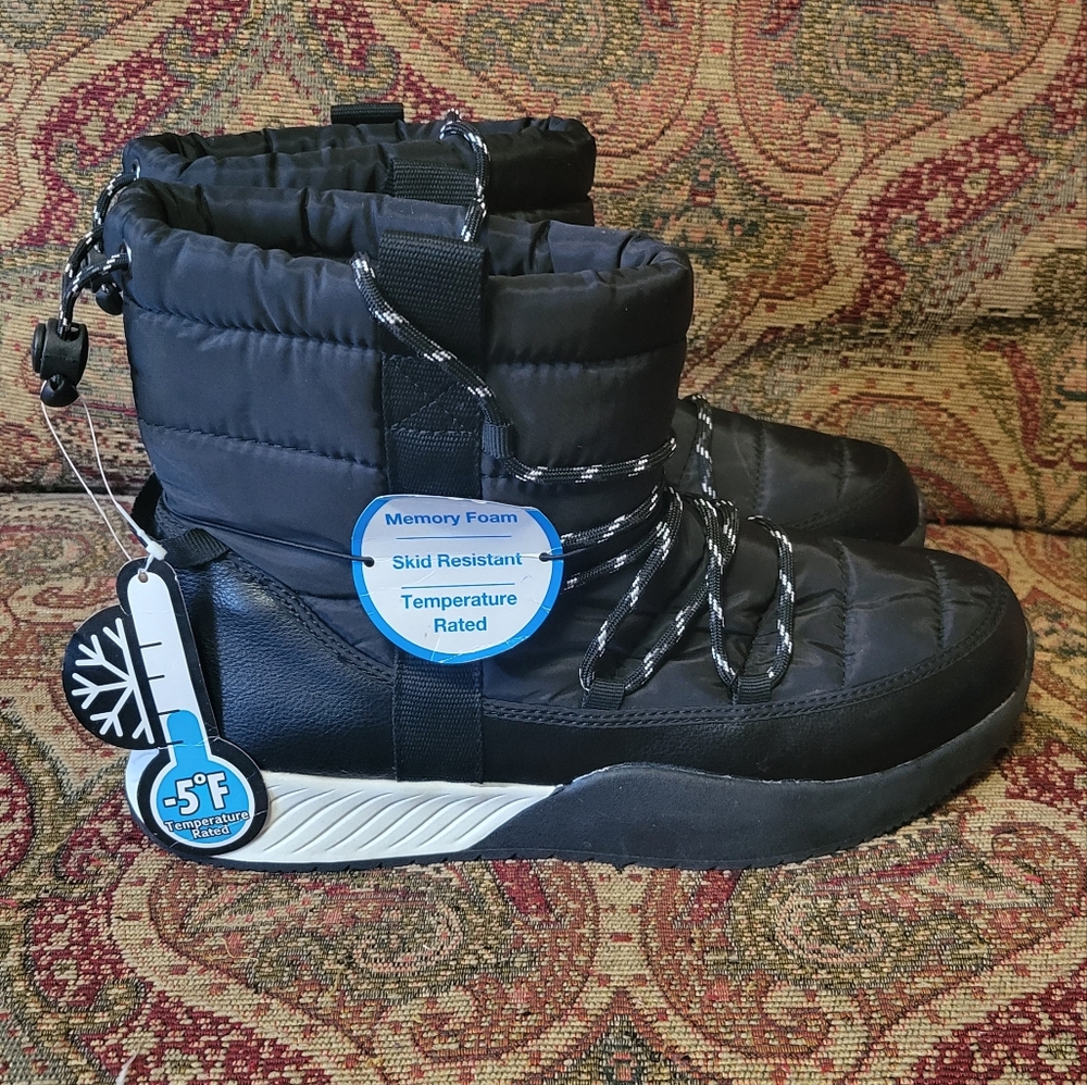 Black Winter Boots